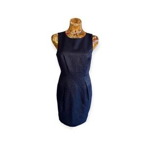 Susana Monaco dress sleeveless blue size 4 small business casual office